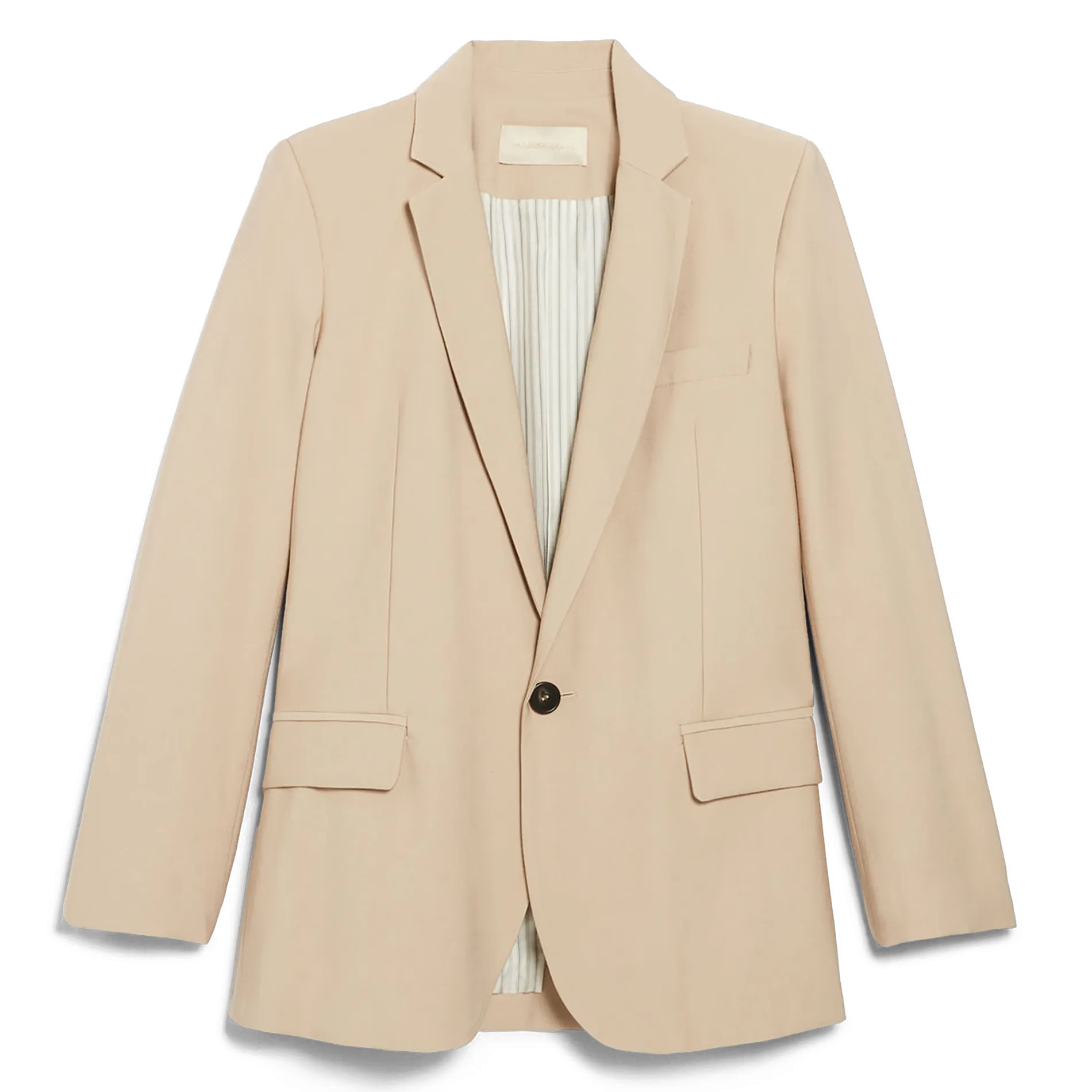  VANESSA BRUNO   TILIA - Giacca da tailleur in cotone e lino | Marrone